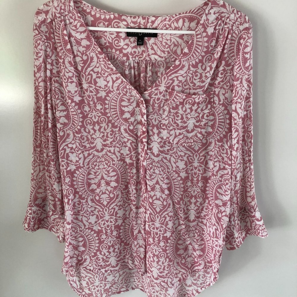 FRED DAVID pretty in pink top!!